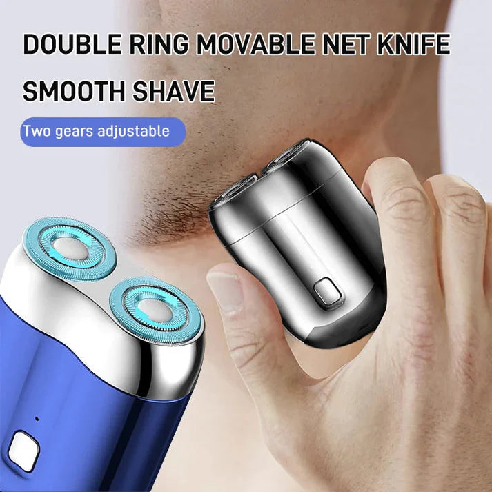 🔥2025 Hot Sale🔥 Mini Double Head Electric Shaver
