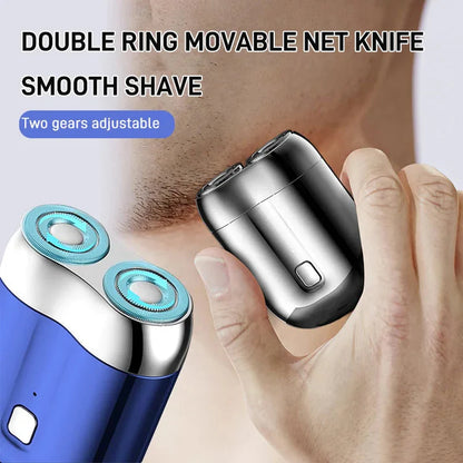 🔥2025 Hot Sale🔥 Mini Double Head Electric Shaver